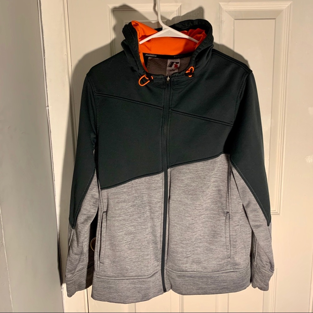 Russell Hoodie Sweater Jacket Medium